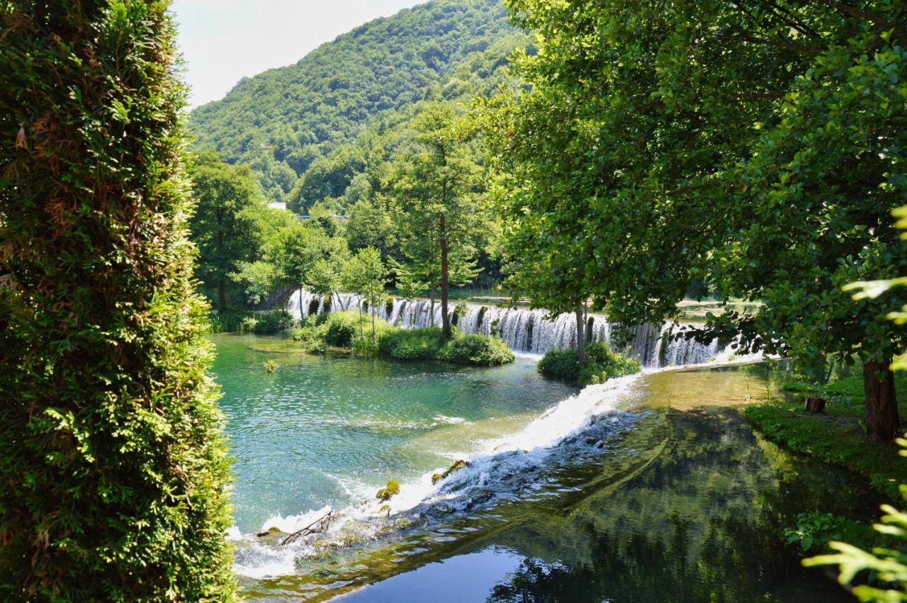 Konoba Slapovi Motel Jajce Bagian luar foto