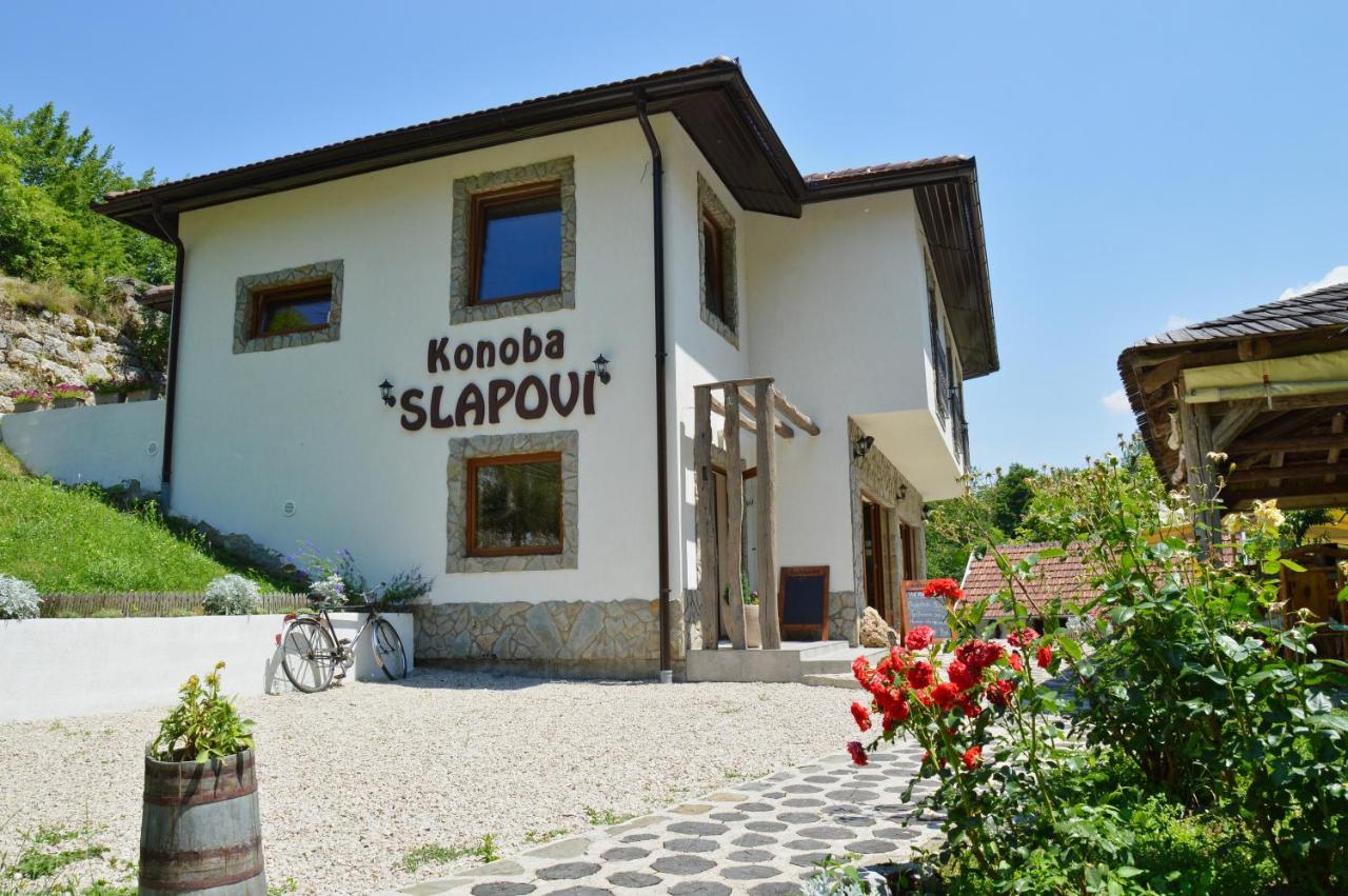 Konoba Slapovi Motel Jajce Bagian luar foto