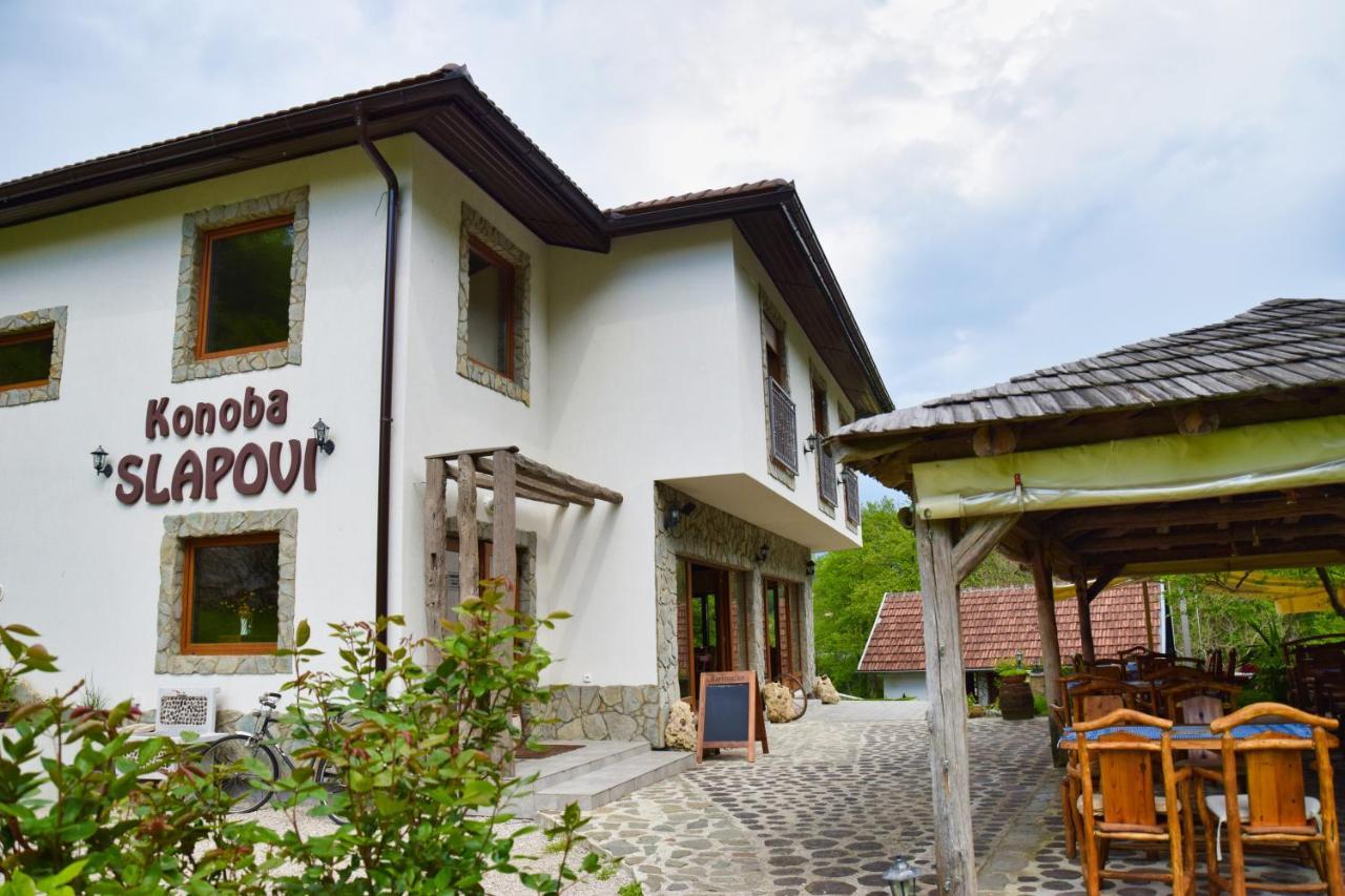 Konoba Slapovi Motel Jajce Bagian luar foto