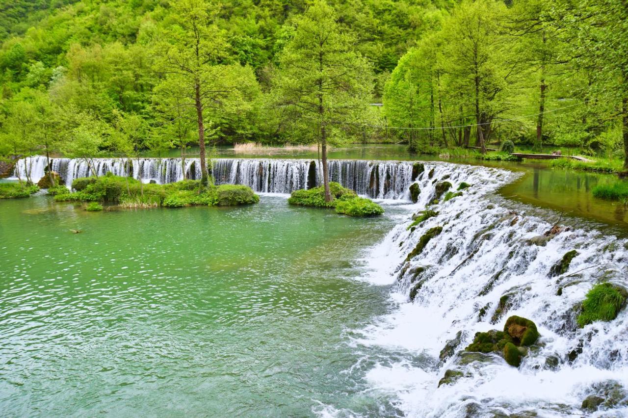 Konoba Slapovi Motel Jajce Bagian luar foto
