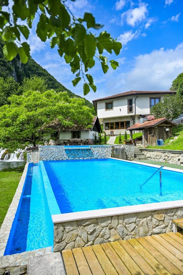 Konoba Slapovi Motel Jajce Bagian luar foto