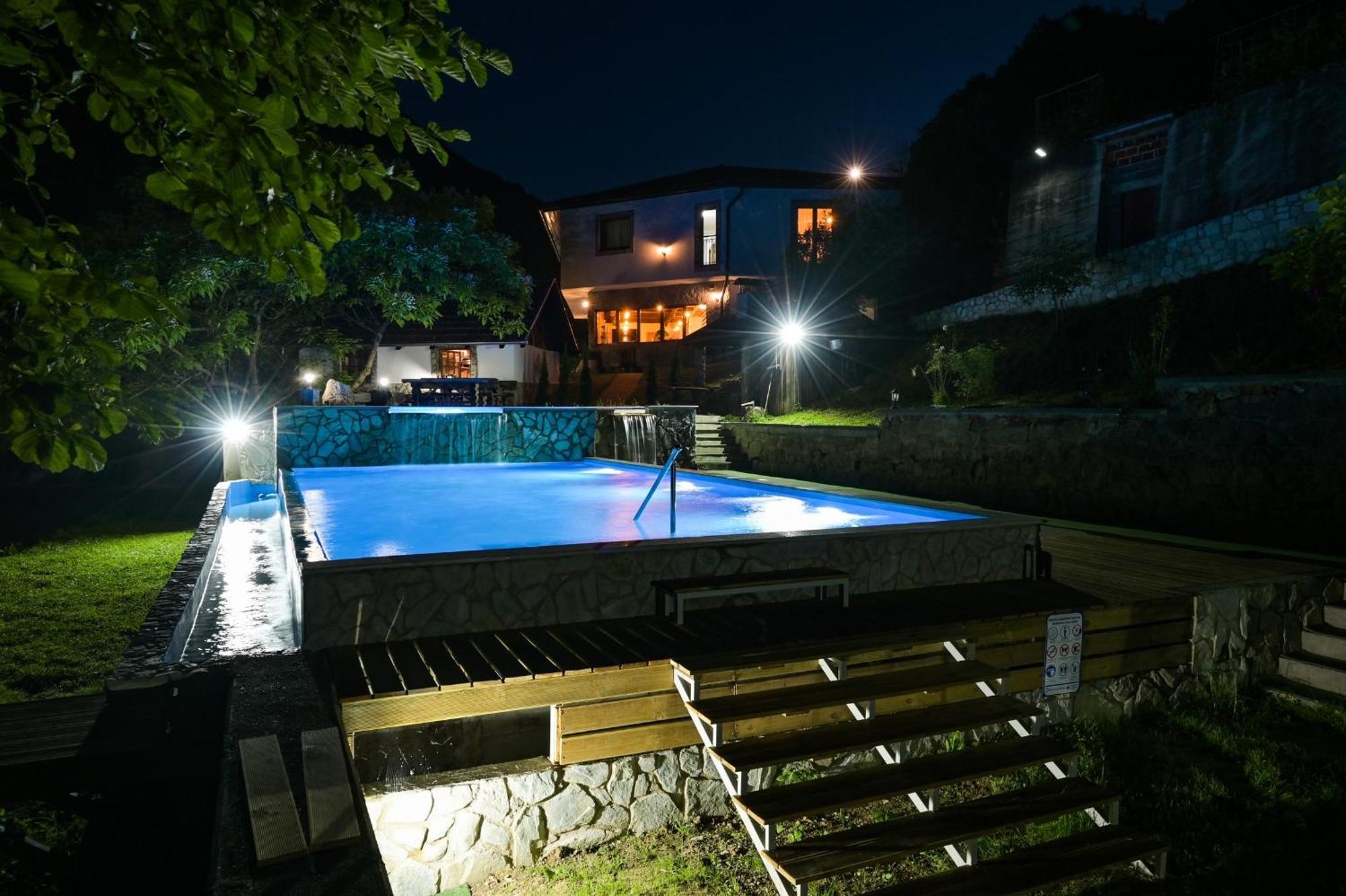 Konoba Slapovi Motel Jajce Bagian luar foto