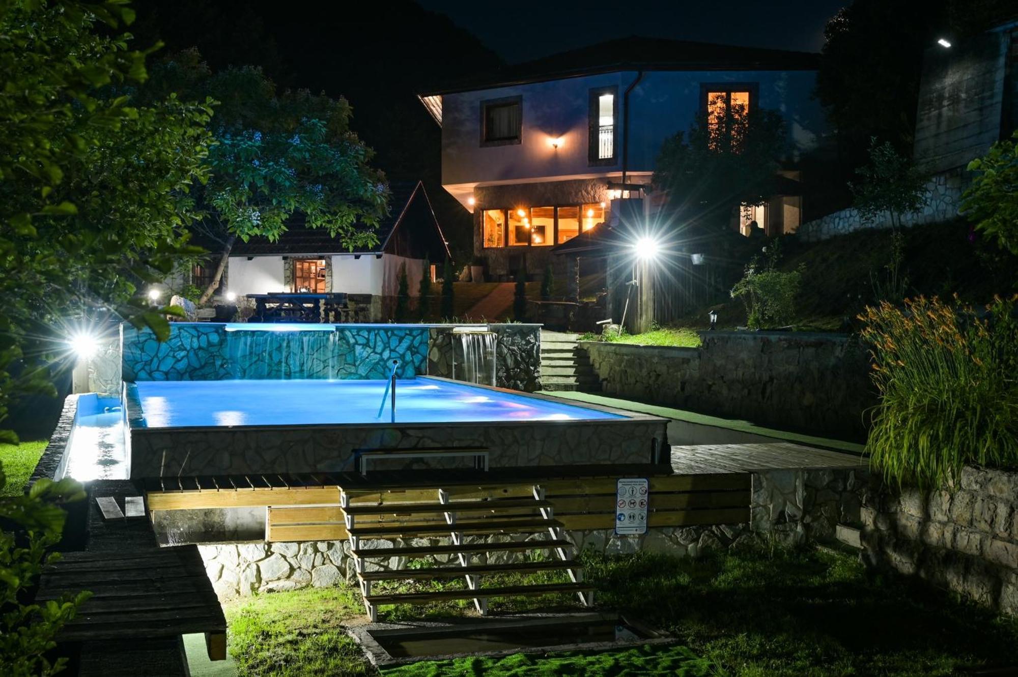 Konoba Slapovi Motel Jajce Bagian luar foto